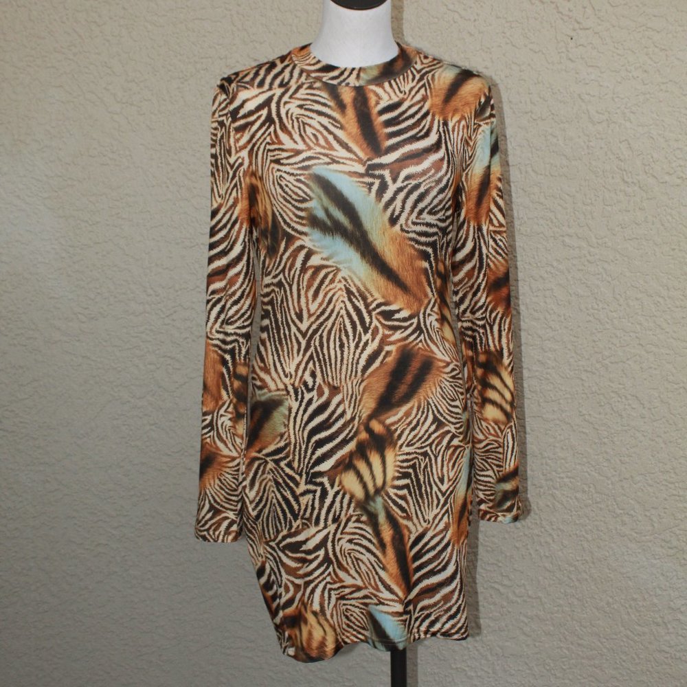 Shein Animal Print Mini Dress